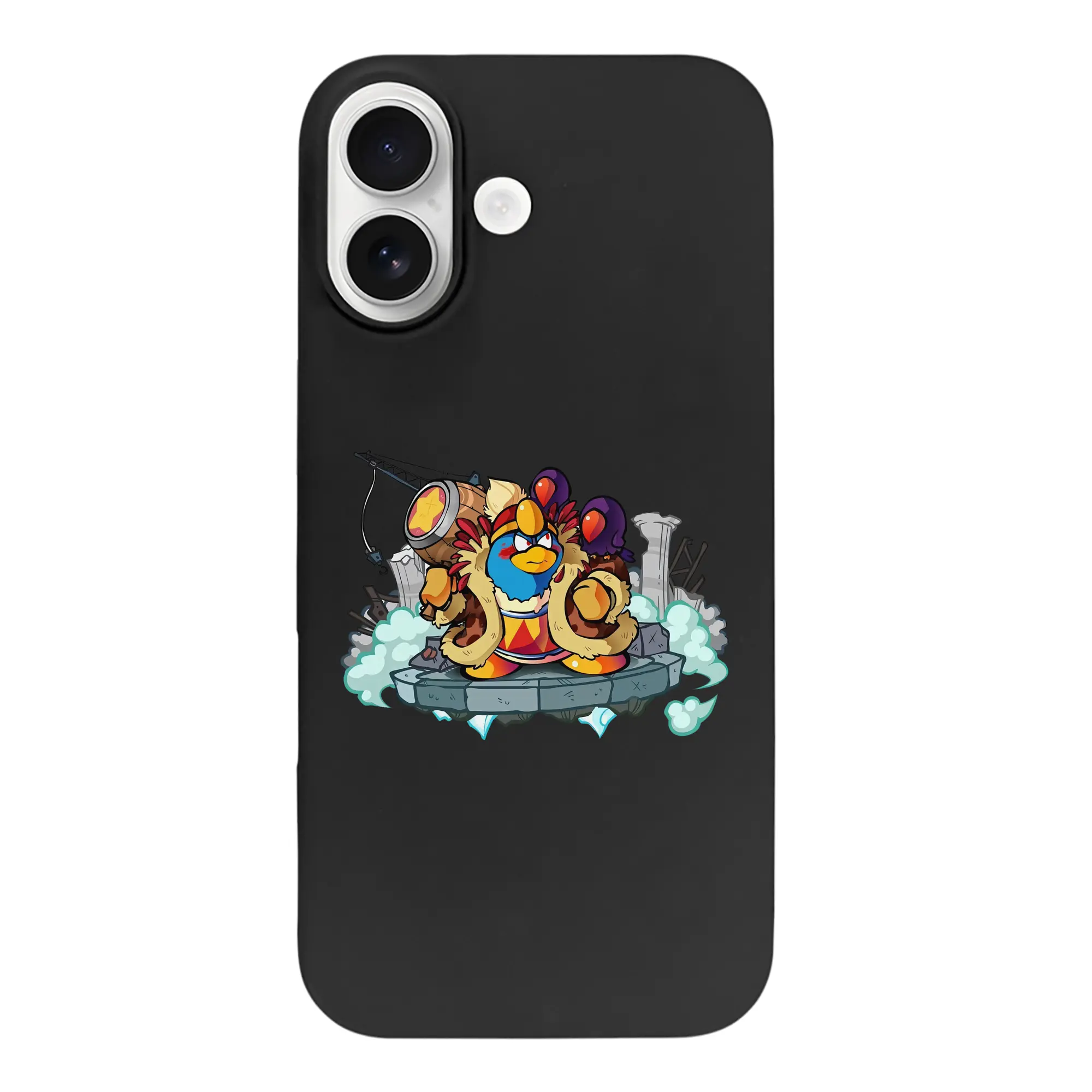 星のカービィ グッズ デデデ大王 - iPhone 17 シリーズ シリコンケース 薄型 耐衝撃 指紋防止 ソフトタッチカバー 精密フィット 傷防止 保護ケース iPhone 17/17 Air/17 Pro/17 Pro Max 対応